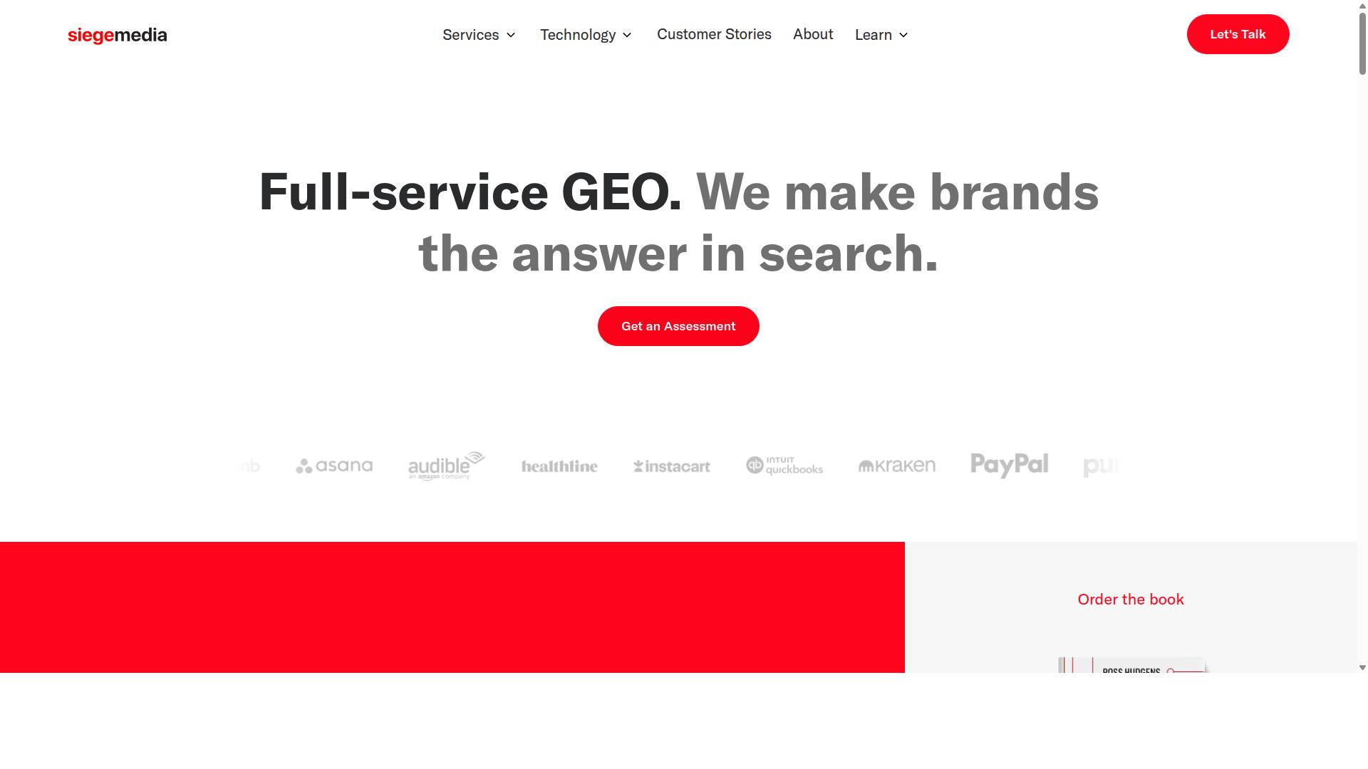 Siege Media website