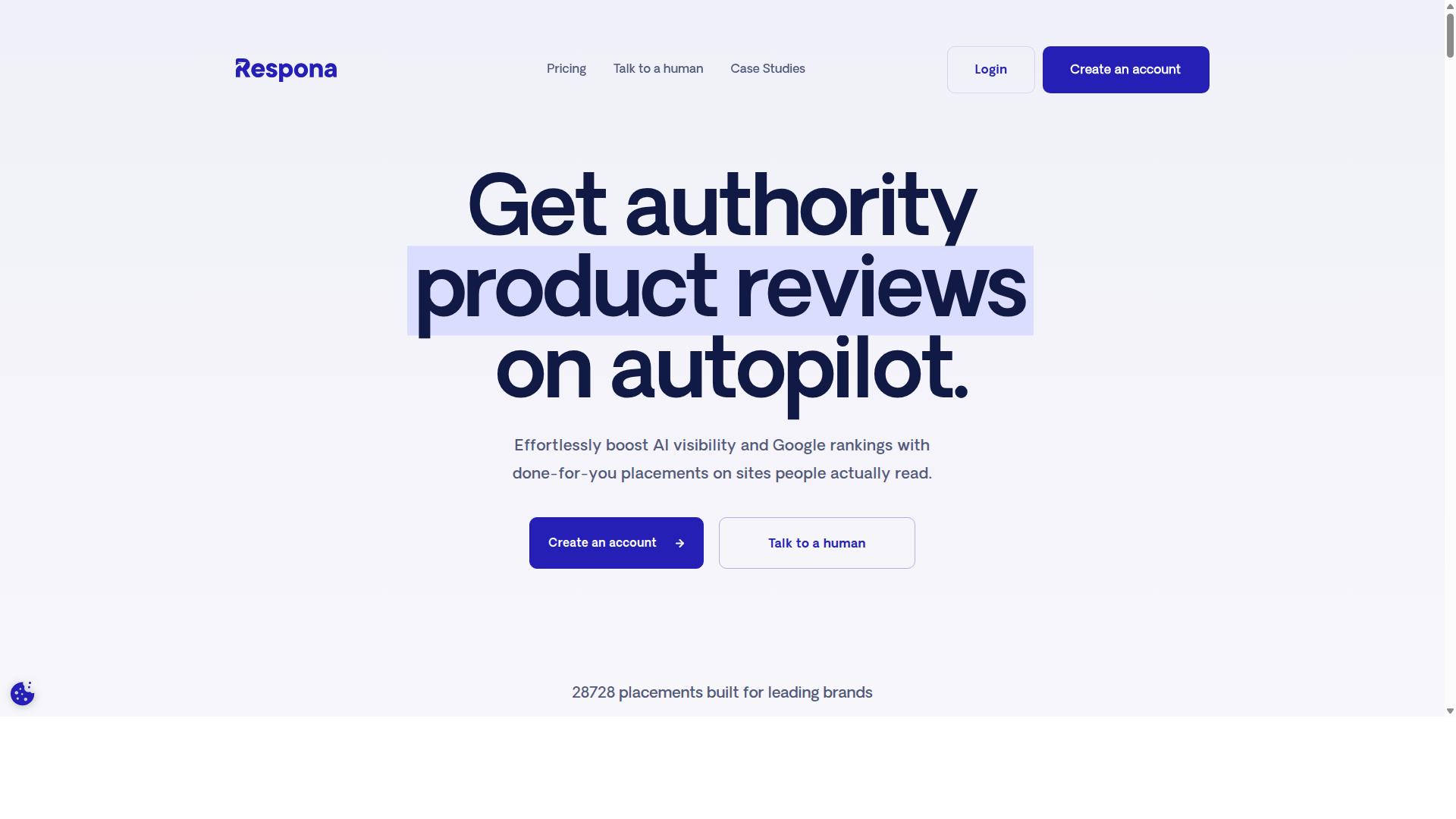 Respona website